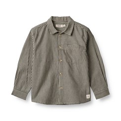 Wheat Shirt Ole - Black coal stripe
